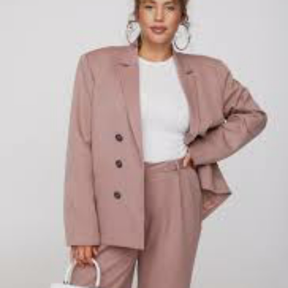 Nasty Gal Oversized Boxy Blazer